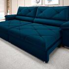 Sofá Com Carregador Usb E Molas No Assento Retrátil Reclináve