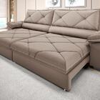 Sofá Com Carregador Usb E Molas No Assento Retrátil Reclináve