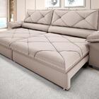 Sofá Com Carregador Usb E Molas No Assento Retrátil Reclináve