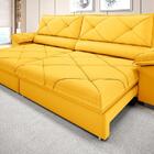 Sofá Com Carregador Usb E Molas No Assento Retrátil Reclináve