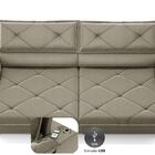 Sofá Com Carregador Usb E Molas No Assento Retrátil Reclináve