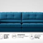 Sofá Com Carregador Usb Retrátil Reclinável Monaco 2,10m Velo