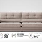 Sofá Com Carregador Usb Retrátil Reclinável Monaco 2,90m Velo