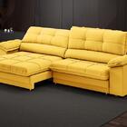 Sofá Com Carregador Usb Retrátil Reclinável Montreal 2,10m Ve