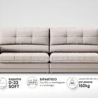 Sofá Com Carregador Usb Retrátil Reclinável Montreal 2,10m Ve