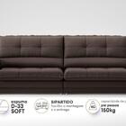 Sofá Com Carregador Usb Retrátil Reclinável Montreal 2,10m Ve