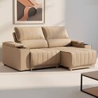 Sofa Com Porta Copo 4 Lugares 190cm Retratil E Reclinavel Lio