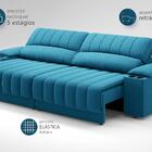 Sofá Com Porta Copos Carregador Usb Ret Rec Murano 2,30m Velo