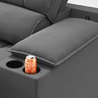 Sofá Com Porta Copos Carregador Usb Ret Rec Murano 2,50m Velo