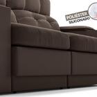 Sofá Com Porta Copos E Carregador Usb Eureka 1,70m Assento Re