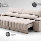 Sofá Com Porta Copos E Carregador Usb Retrátil E Reclinável M