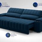 Sofá Com Porta Copos E Carregador Usb Retrátil E Reclinável M