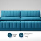 Sofá Com Porta Copos E Carregador Usb Retrátil E Reclinável M