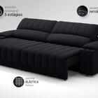 Sofá Com Porta Copos E Carregador Usb Retrátil E Reclinável M