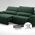 Sofá Com Porta Copos E Carregador Usb Retrátil E Reclinável M