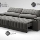 Sofá Com Porta Copos E Carregador Usb Retrátil E Reclinável M