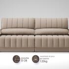 Sofá Com Porta Copos E Carregador Usb Retrátil E Reclinável M