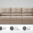 Sofá Com Porta Copos E Carregador Usb Retrátil E Reclinável R