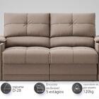 Sofá Com Porta Copos E Carregador Usb Retrátil E Reclinável R