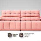 Sofá Com Porta Copos E Carregador Usb Retrátil E Reclinável S