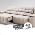 Sofá Com Porta Copos E Carregador Usb Retrátil E Reclinável S