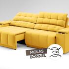 Sofá Com Porta Copos E Carregador Usb Retrátil E Reclinável S