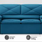 Sofá Com Porta Copos Retrátil E Reclinável Pop 1,54m Velosued