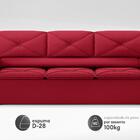 Sofá Com Porta Copos Retrátil E Reclinável Pop 2,05m Velosued