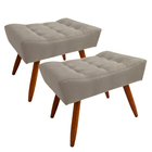 Sofá Compact 200 Cm Retrátil Reclinável Molas Espirais Com 2