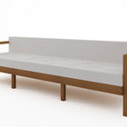 Sofa Componivel Lazy 3 Lugares Estrutura Jatoba + Almofadas 2