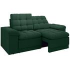 Sofá Confort  1,80m Assento Retrátil E Reclinável Velosuede V