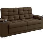 Sofá Confort Premium 1,70m Assento Retrátil/reclinável Porta