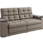 Sofá Confort Premium 1,70m Assento Retrátil/reclinável Porta