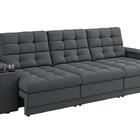 Sofá Confort Premium 2,30m Assento Retrátil/reclinável Porta
