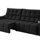 Sofá Connect Premium 2,30m Assento Retrátil/reclinável Com Po