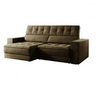 Sofá Cortez 3 Lugares Retrátil E Reclinável Solar