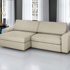 Sofá Cosmos - Retrátil / Reclinável 260 Cm Marfim