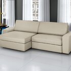 Sofá Cosmos - Retrátil / Reclinável 280 Cm Marfim