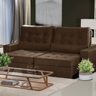 Sofá Curitiba Modular 3 Lugares 230cm Retrátil Reclinável Mar