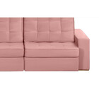 Sofá Curitiba Modular 3 Lugares 2.30 Mt Retrátil Reclinável V