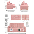 Sofá Curitiba Modular 3 Lugares 2.30 Mt Retrátil Reclinável V