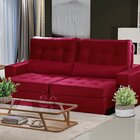 Sofá Curitiba Modular 3 Lugares 2.30 Mt Retrátil Reclinável V