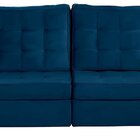 Sofá Curitiba Modular 5 Lugares 2.50 Mt Retrátil E Reclinável