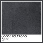 Sofá Curvo 03 Lugares 180cm Braço Esquerdo Eron Poliéster Azu