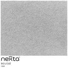 Sofá Curvo 03 Lugares 210cm Eron Braço Direito Bouclé Cinza C