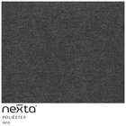 Sofá Curvo 04 Lugares 230cm Eron Braço Direito Poliéster Cinz