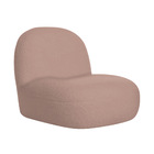 Sofá Curvo 140cm 2 L E 1 Poltrona Orgânico Escritório Recepçã