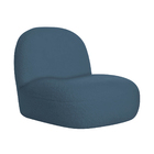 Sofá Curvo 160cm 2 Lugares E 2 Poltrona Amsterdã Linho - Amar