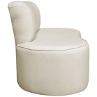 Sofá Curvo 2 Lugares Amsterdã 130cm Bouclé - Amarena Móveis -