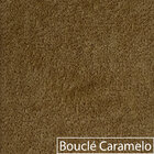 Sofá Curvo 2 Lugares Amsterdã 130cm Bouclé - Doce Sonho Móvei